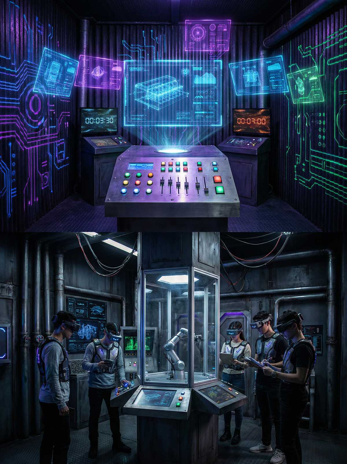 代码深渊 - 科幻主题密室，壹号娱乐